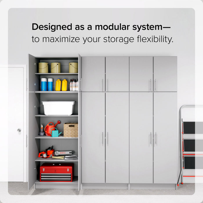 Armoire de rangement Elite de 32 po - gris clair