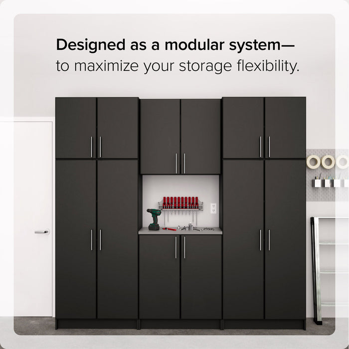 Armoire de rangement Elite de 32 po - noire