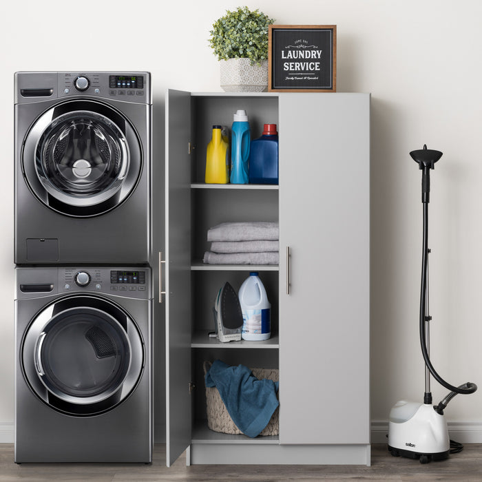 Armoire de rangement Elite de 32 po - gris clair