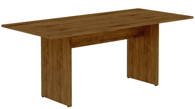 Manhattan Comfort Nomad 67.91" Rustic Country Dining Table - Natural|Table champêtre rustique Nomad de Manhattan Comfort de 67,91 po pour la salle à manger - naturelle