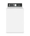 Laveuse TR7 de Huebsch à chargement par le haut avec Perfect WashMC - blanche - TR7105WN