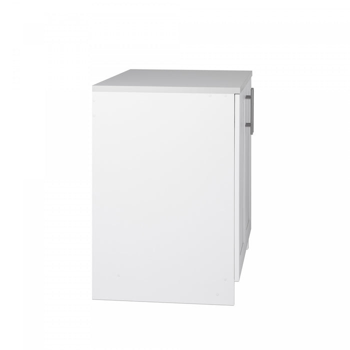 Armoire de rangement de base Elite de Prepac de 32 po - blanche