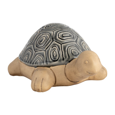 Ceramic 13" Tortoise - Grey|Tortue de 13 po en céramique - grise