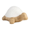 Tortue de 13 po en céramique - blanche