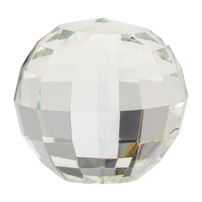 Clear 3" Crystal Orb|Orbe de cristal transparent de 3 po