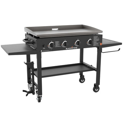 Blackstone Original 36" Griddle Cooking Station with Cutting Board - 1825|Station de cuisson Original de Blackstone de 36 po avec plaque chauffante et planche à découper - 1825
