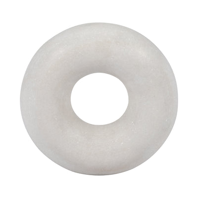 Marble 6" Round Sculpture - White|Sculpture ronde de 6 po en marbre - blanche