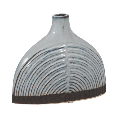 Ceramic 6" Half Dome Arch Vase - Blue | Vase de 6 po en céramique à motif d’arc en demi-dôme - bleu