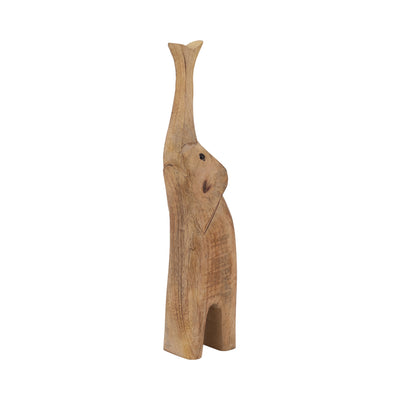 Mango Wood 15" Elephant - Brown|Éléphant de 15 po en manguier - brun