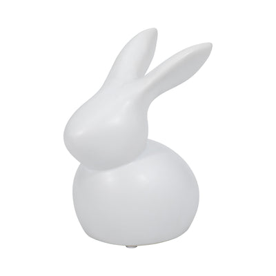 7" Modern Bunny - White | Lapin moderne de 7 po - blanc