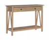 Console Titian - bois de grève