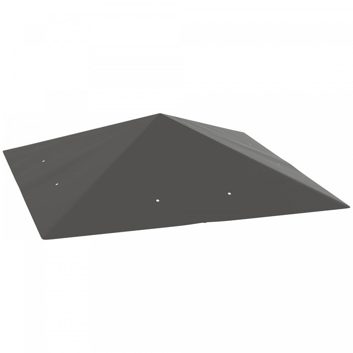 Outsunny Couverture De Remplacement Pour Gazebo, Remplacement Du Toit, Gris