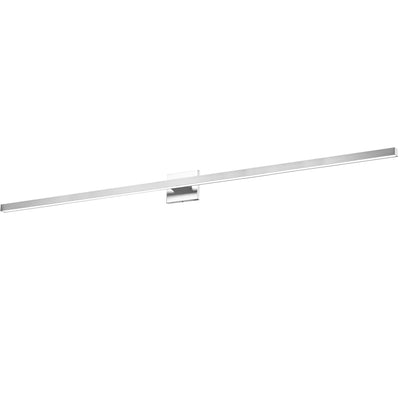 Dainolite Arandel Vanity Light 4"d 36w LED Polished Chrome White Acrylic Diffuser Lamp|Lumière de coiffeuse Arandel de Dainolite de 4 po de diamètre en acrylique blanc qui diffuse la lumière, avec fini chromé poli et ampoule à DEL de 36 W