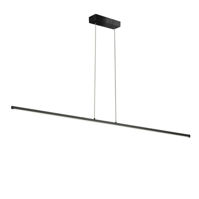 Dainolite Array LED Horizontal Pendant 30w 36" Matte Black Finish White Acrylic Diffuser Lamp|Luminaire suspendu horizontal Array de Dainolite de 36 po en acrylique blanc qui diffuse la lumière, avec fini noir mat et ampoule à DEL de 30 W