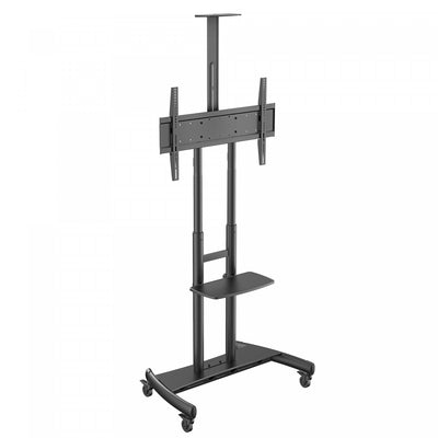Kanto MTM86PL Height Adjustable Rolling TV Stand for 55" - 86" TVs and Interactive Displays, Black Tv Mount | Support TV a roulettes reglable en hauteur Kanto MTM86PL pour televiseurs et ecrans interactifs de 55" a 86", noir