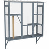 Catio Exterieur, Cage A Fenetre Pour Chats, Gris
