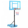 Soozier Support De Panier De Basket-ball, Bleu