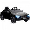 Qaba Mercedes-amg Cla 45 Voiture Electrique 12 V Sous Licence Pour Enfants Alimentee Par Batterie Avec Telecommande, Suspension A Ressort, Lumieres Led, Klaxon Musical, Noir