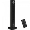 HOMCOM Ventilateur Colonne 28 dB pour Chambre, 26 ft/s Debit d'Air Puissant, Noir