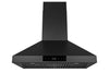 Chef 30-in Convertible Matte Black Wall-Mounted Range Hood