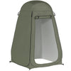 Outsunny Tente de Douche Pop-Up, Cabine de Confidentialite pour se Changer en Exterieur, Vert