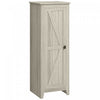 HOMCOM Garde-manger de cuisine autoportant, armoire de rangement, gris