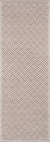Tapis Contemporain Eve 2'0\" x 6'0\" en brun