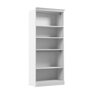 Bestar Versatile 36 W Closet Organizer - White|Organisateur de garde-robe Versatile de Bestar de 36 po (L) - blanc