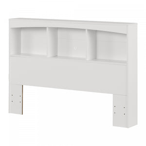 Step One Tete De Lit Bibliotheque - Blanc Solide