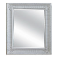 Miroir Brookshire de 23,5 po gris