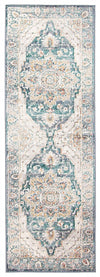 Carpette Legacy bleu sarcelle - 2 pi 8 po x 8 pi 2 po