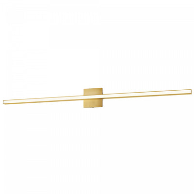Dainolite Arandel Vanity Light 36w LED Aged Brass White Acrylic Diffuser Lamp|Lumière de coiffeuse Arandel de Dainolite en acrylique blanc qui diffuse la lumière, avec fini laiton vieilli et ampoule à DEL de 36 W