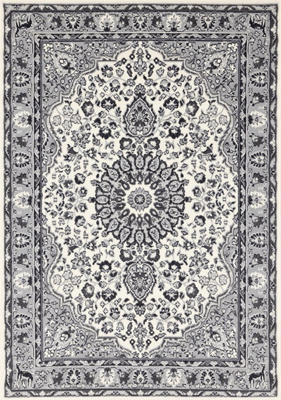 Florence Classic Border Area Rug - 4'7" x 6'7"|Carpette Florence à bordure classique - 4 pi 7 po x 6 pi 7 po