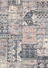 Carpette Florence à motif patchwork pour l’intérieur - 4 pi 7 po x 6 pi 7 po