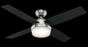 Ventilateur de plafond Dempsey avec luminaire - Gris