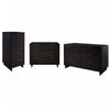 Ensemble de commode moderne Granville 3 pieces en noir