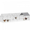Poulailler Metallique, Grand Enclos avec Housse