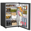 HOMCOM Mini-refrigerateur 4,5 pieds cubes avec congelateur, noir