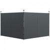 Outsunny Remplacement Des Panneaux Lateraux D'auvent De 10'x20' Ou 10'x10'