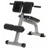 Soozier Banc Romain, Banc Hyperextension Pliable, Argent