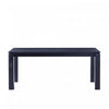 Table de salle a manger Rockaway Modern Industry Chic 180 cm en noir