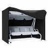 Outsunny Housse pour Balancelle 3 Places, Etanche 420D, Noir