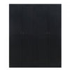 Armoire moderne Hopkins 2 pieces en noir