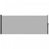 Outsunny Auvent Lateral Retractable 13'x5', Ecran De Confidentialite, Gris