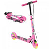Qaba Trottinette Pour Enfants 3-6 Ans, Trottinettes Avec Roues Lumineuses