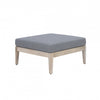 Pouf de terrasse Summerlyn en tissu pour l’intérieur et l’extérieur - naturel