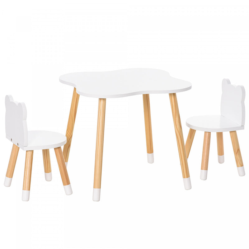 Table Et 2 Chises Pour Enfant - Ensemble De 3 Pièces - Récré - Neuf