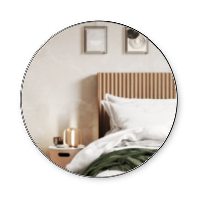Umbra Hubba Wall Mirror - Metallic|Miroir mural Hubba de Umbra - métallique
