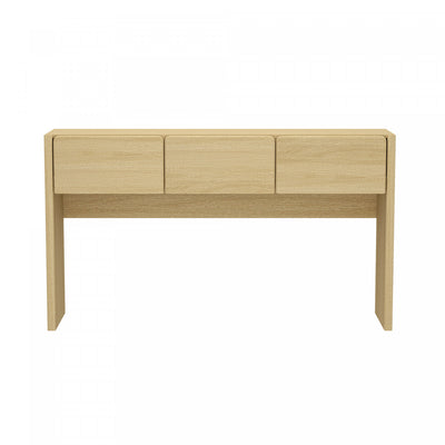 Linda Modern Console Table in Natural Oak Hall Table | Console moderne Linda en chene naturel