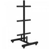 Soozier Support Pour Plaques De Poids 4 Roues, Pour Plaques Et Barres De 2\"